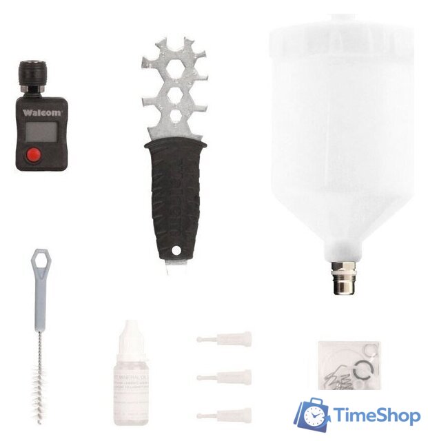 Краскопульт Walcom Genesi Carbonio EVO HTE Base 973013EBМ - Изображение №3 — Интернет-магазин Time-Shop