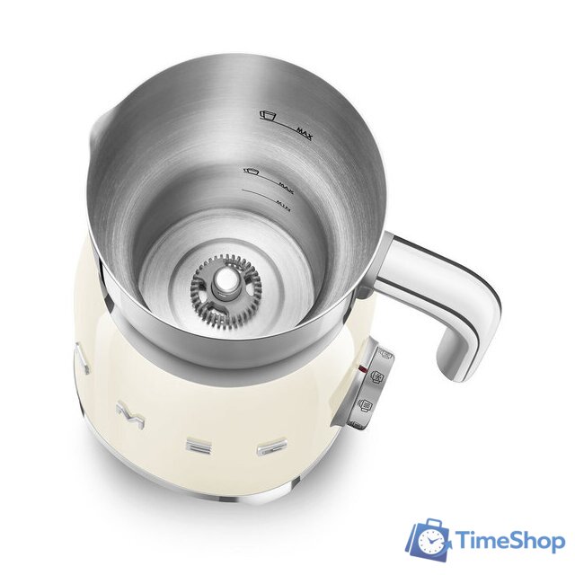 Автоматический вспениватель молока Smeg MFF11CREU - Изображение №3 — Интернет-магазин Time-Shop