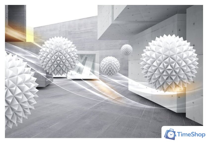 Фотообои ФабрикаФресок 3D Шары и бетонные стены 864270 (400x270) - Изображение №1 — Интернет-магазин Time-Shop