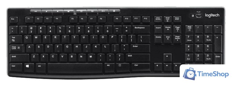 Клавиатура Logitech K270 920-003058 (нет кириллицы) - Изображение №1 — Интернет-магазин Time-Shop