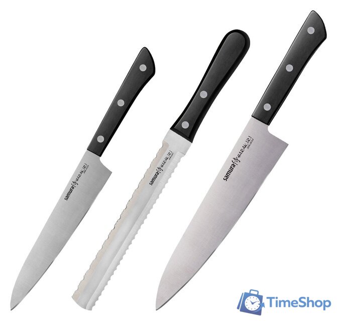 Набор ножей Samura Harakiri SHR-0230B - Изображение №1 — Интернет-магазин Time-Shop