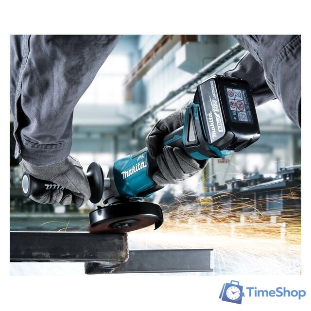 Угловая шлифмашина Makita DGA505Z (без АКБ) - Изображение №5 — Интернет-магазин Time-Shop