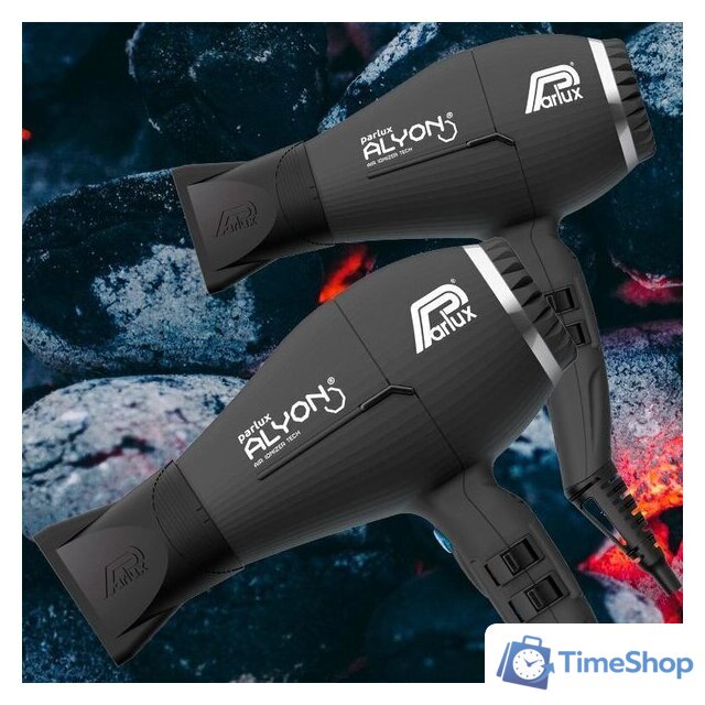 Фен Parlux Alyon (матовый черный) - Изображение №3 — Интернет-магазин Time-Shop