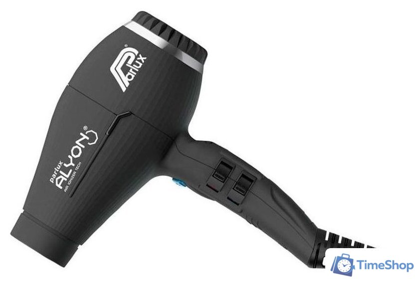 Фен Parlux Alyon (матовый черный) - Изображение №2 — Интернет-магазин Time-Shop