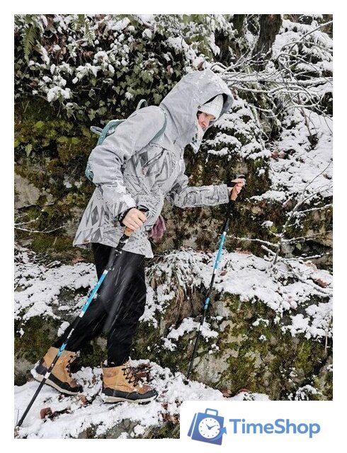 Палки для скандинавской ходьбы RoadLike Compact 368219 (зеленый) - Изображение №5 — Интернет-магазин Time-Shop