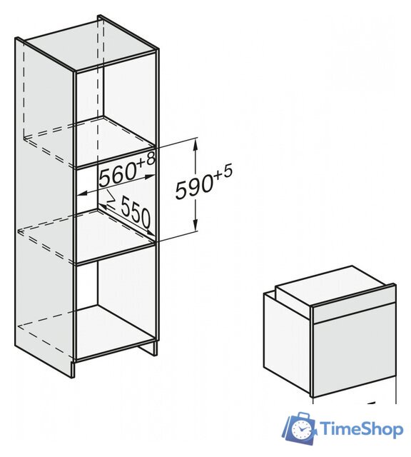 Электрический духовой шкаф Miele H 7464 BPX OBSW - Изображение №2 — Интернет-магазин Time-Shop