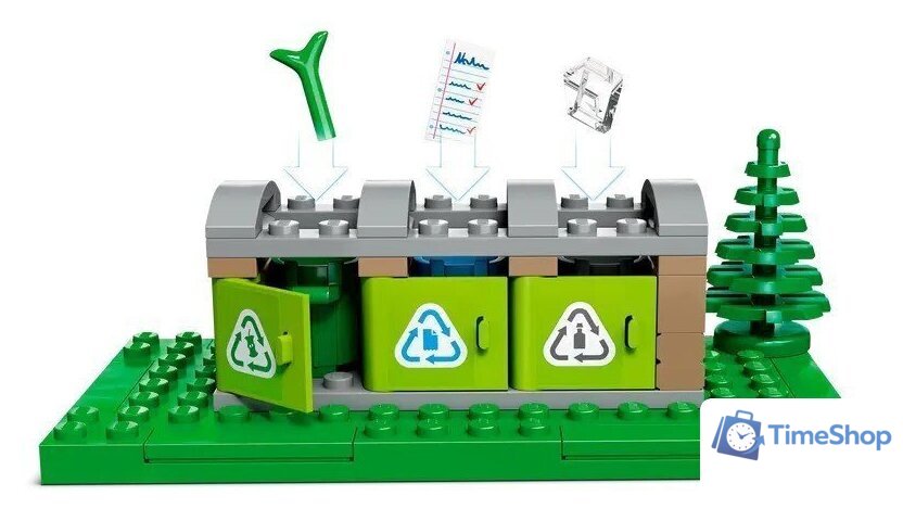 Конструктор LEGO City 60386 Грузовик для переработки отходов - Изображение №7 — Интернет-магазин Time-Shop