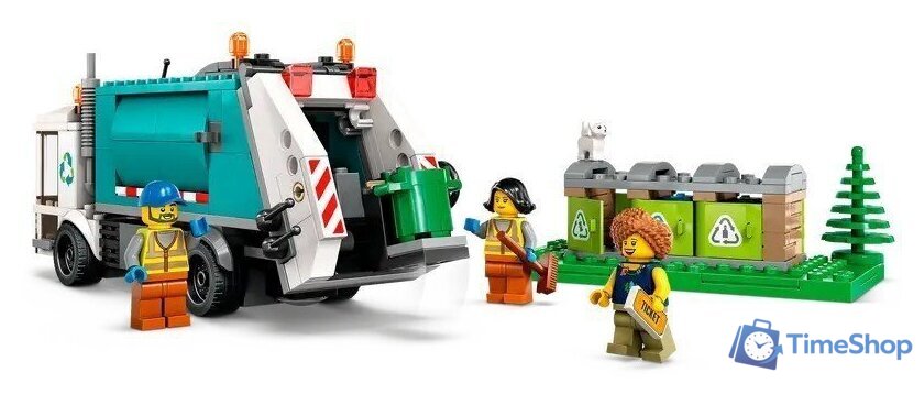 Конструктор LEGO City 60386 Грузовик для переработки отходов - Изображение №3 — Интернет-магазин Time-Shop