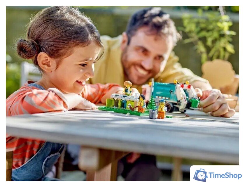 Конструктор LEGO City 60386 Грузовик для переработки отходов - Изображение №9 — Интернет-магазин Time-Shop