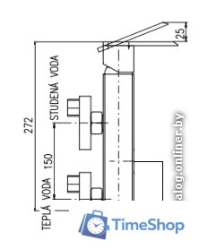 Смеситель Slezak RAV Лоира LR580.5/1 - Изображение №2 — Интернет-магазин Time-Shop