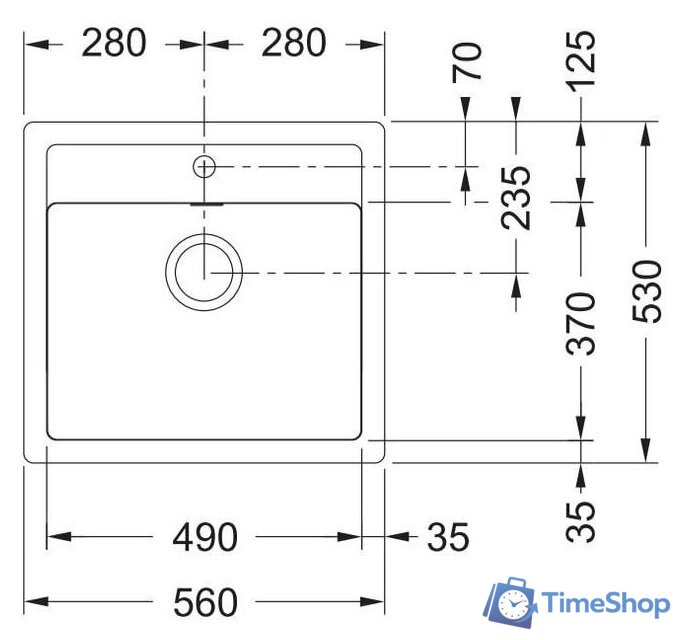 Кухонная мойка Franke Sirius SID 610 (610-49) 114.0571.487 (серый) - Изображение №2 — Интернет-магазин Time-Shop