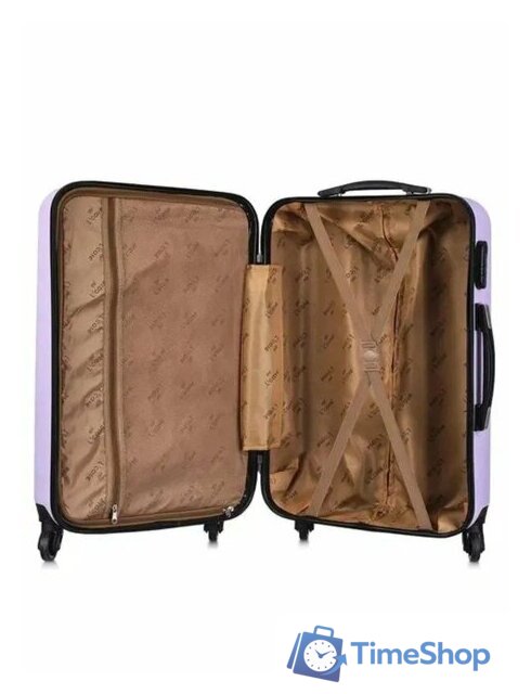 Чемодан-спиннер L'Case Phatthaya BCP-1202 (M, лиловый) - Изображение №6 — Интернет-магазин Time-Shop