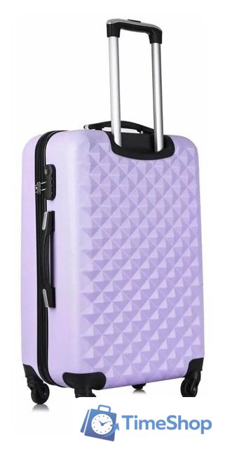 Чемодан-спиннер L'Case Phatthaya BCP-1202 (M, лиловый) - Изображение №3 — Интернет-магазин Time-Shop