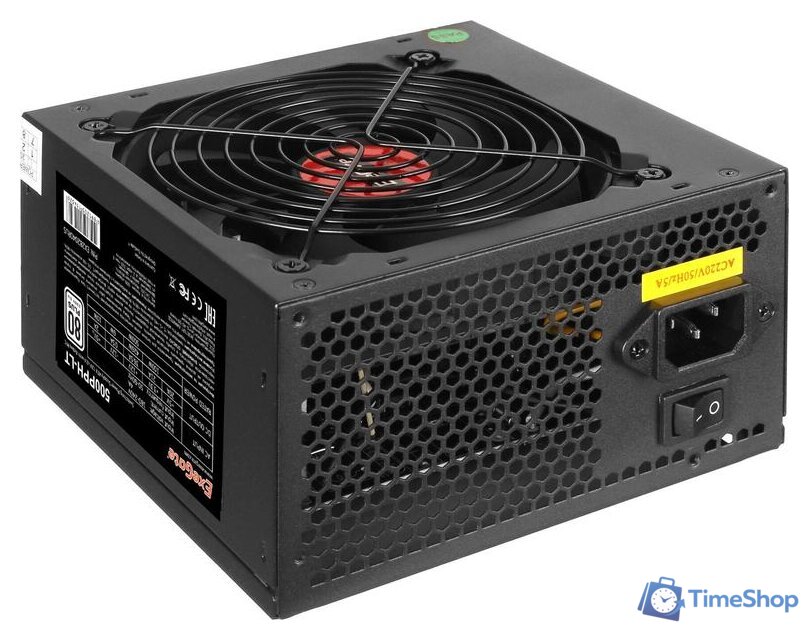 Блок питания ExeGate 500PPH-LT 80 Plus EX282040RUS-S - Изображение №2 — Интернет-магазин Time-Shop