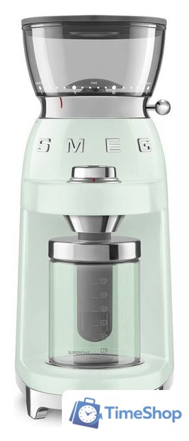 Электрическая кофемолка Smeg CGF03PGEU - Изображение №1 — Интернет-магазин Time-Shop