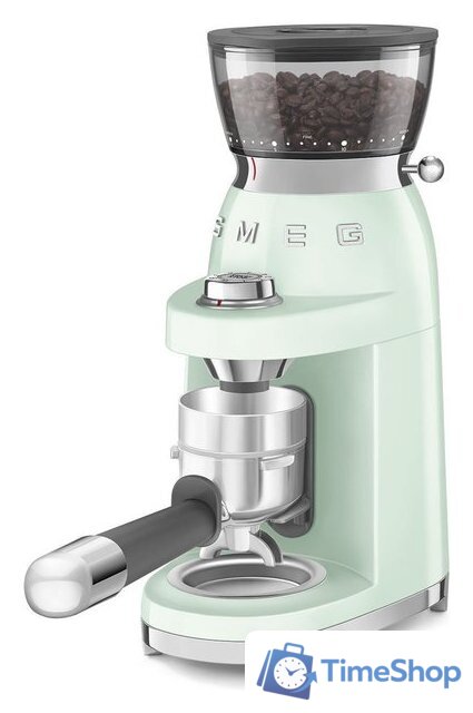 Электрическая кофемолка Smeg CGF03PGEU - Изображение №4 — Интернет-магазин Time-Shop