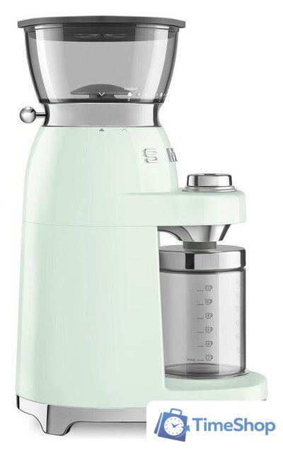 Электрическая кофемолка Smeg CGF03PGEU - Изображение №2 — Интернет-магазин Time-Shop