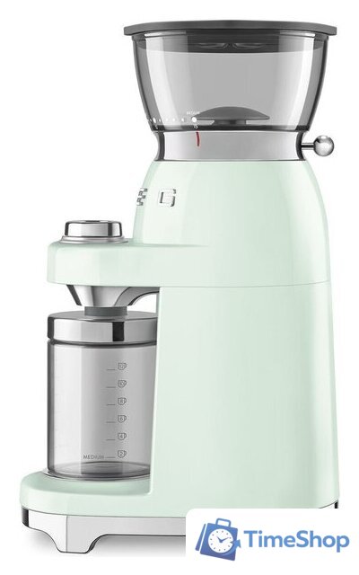 Электрическая кофемолка Smeg CGF03PGEU - Изображение №5 — Интернет-магазин Time-Shop
