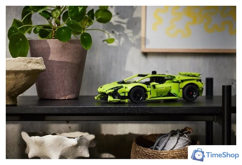 Конструктор LEGO Technic 42161 Lamborghini Huracan Tecnica - Изображение №8 — Интернет-магазин Time-Shop