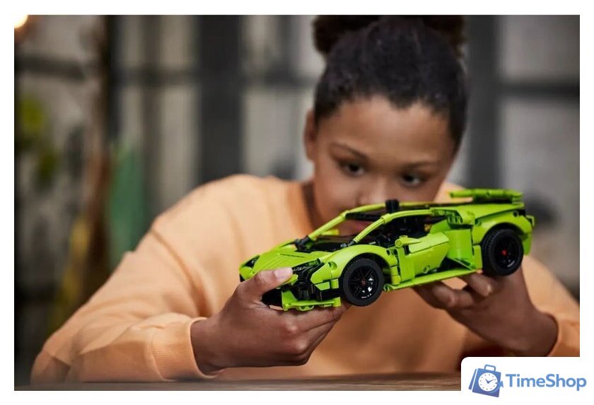 Конструктор LEGO Technic 42161 Lamborghini Huracan Tecnica - Изображение №7 — Интернет-магазин Time-Shop