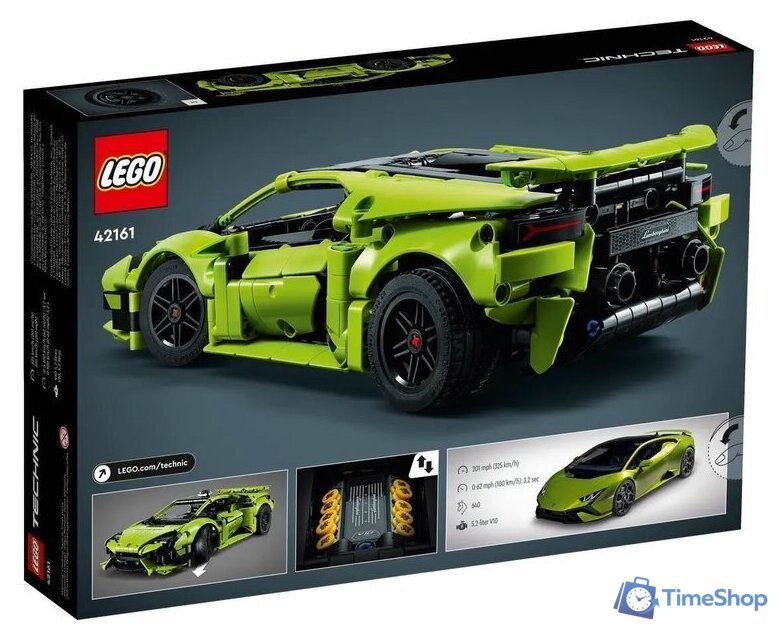 Конструктор LEGO Technic 42161 Lamborghini Huracan Tecnica - Изображение №2 — Интернет-магазин Time-Shop