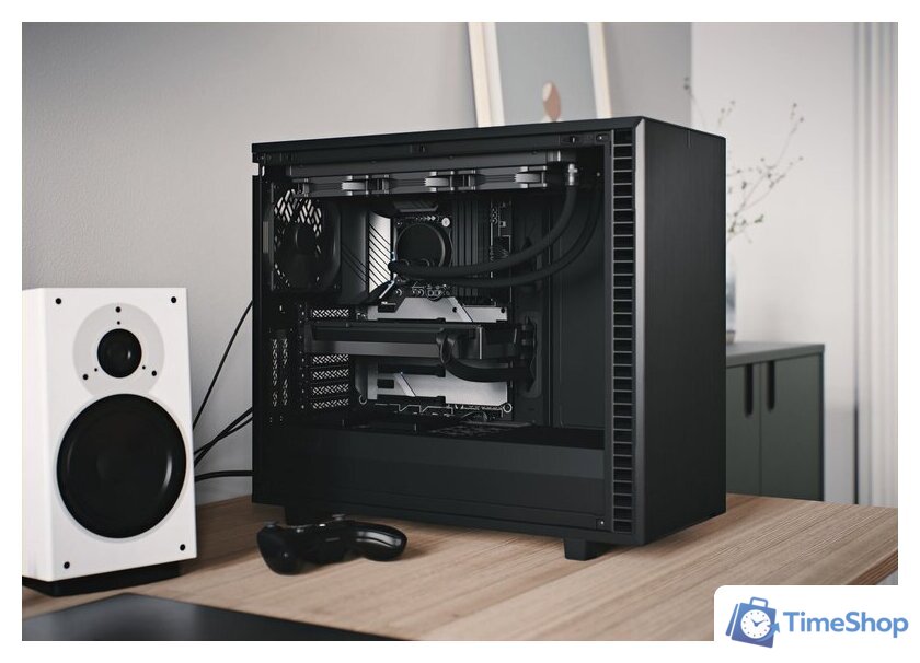 Корпус Fractal Design Define 7 Black TG Dark Tint FD-C-DEF7A-03 - Изображение №13 — Интернет-магазин Time-Shop
