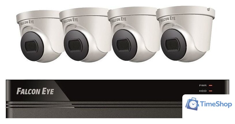 Комплект видеонаблюдения Falcon Eye FE-104MHD KIT Дом SMART - Изображение №1 — Интернет-магазин Time-Shop