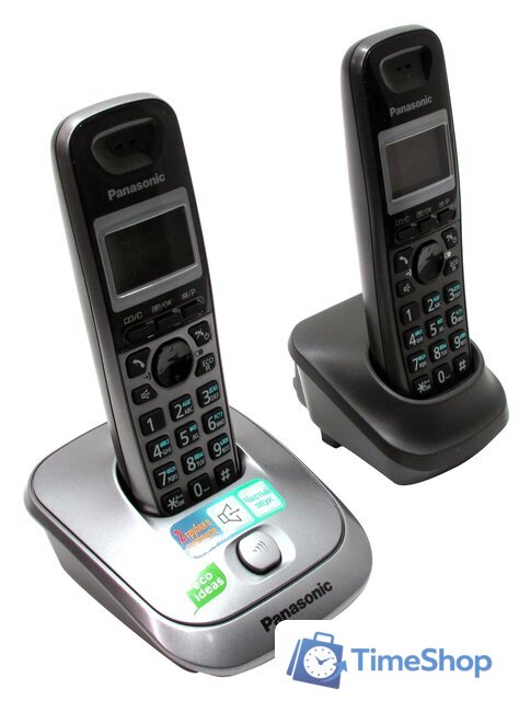 Радиотелефон Panasonic KX-TG2512RU1 - Изображение №2 — Интернет-магазин Time-Shop
