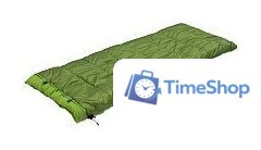 Спальный мешок AlexikA Siberia левый 9251.01012 (зеленый) - Изображение №3 — Интернет-магазин Time-Shop