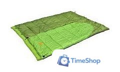 Спальный мешок AlexikA Siberia левый 9251.01012 (зеленый) - Изображение №4 — Интернет-магазин Time-Shop