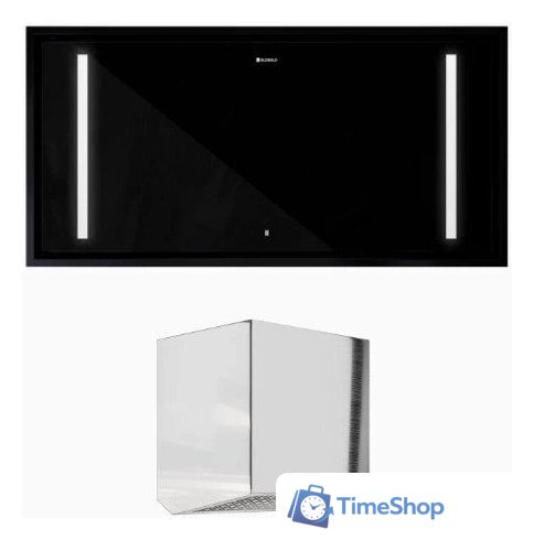 Кухонная вытяжка Globalo Zenara 100.1 Black + Turbina TZ 1.1 - Изображение №3 — Интернет-магазин Time-Shop