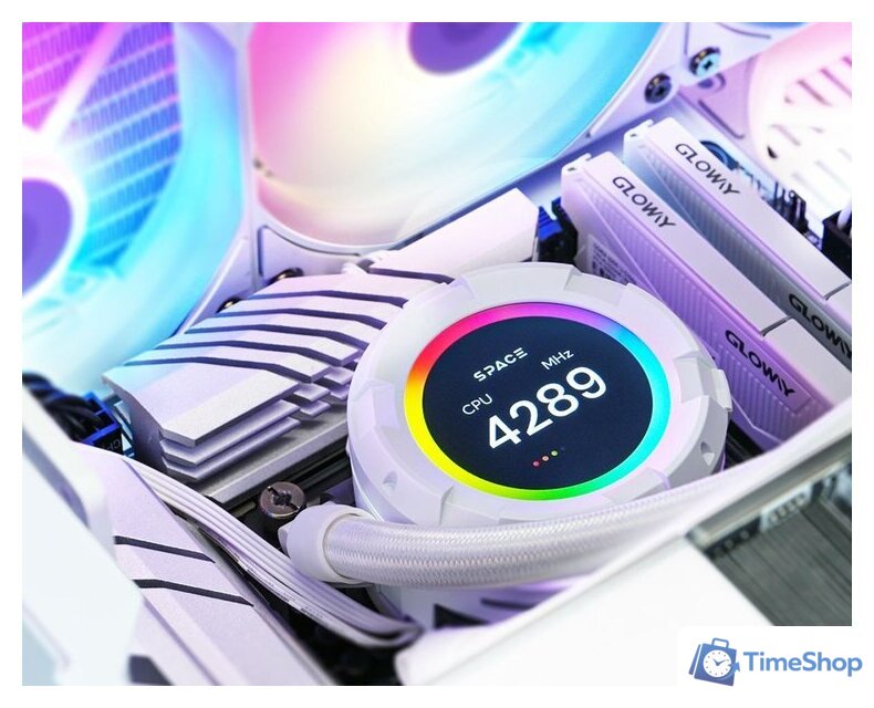 Система жидкостного охлаждения для процессора ID-Cooling Space SL240 XE WHITE - Изображение №11 — Интернет-магазин Time-Shop