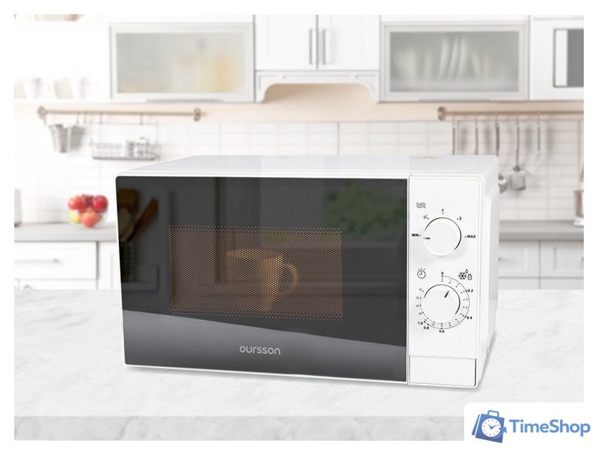 Микроволновая печь Oursson MM2013B/WH - Изображение №7 — Интернет-магазин Time-Shop