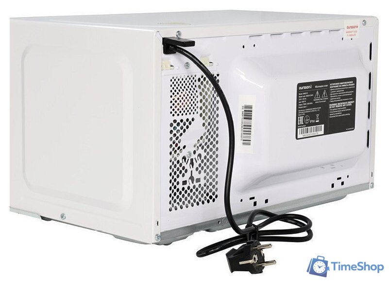 Микроволновая печь Oursson MM2013B/WH - Изображение №3 — Интернет-магазин Time-Shop