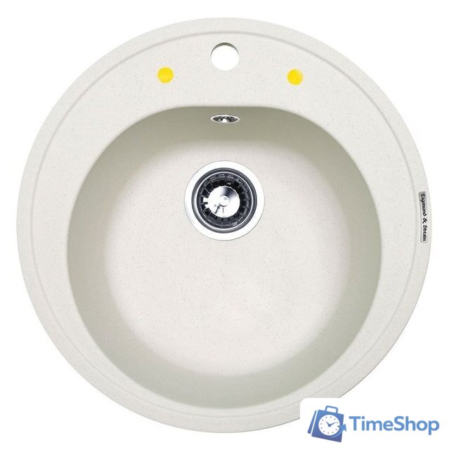 Кухонная мойка Zigmund & Shtain Kreis 505 (каменная соль) - Изображение №1 — Интернет-магазин Time-Shop