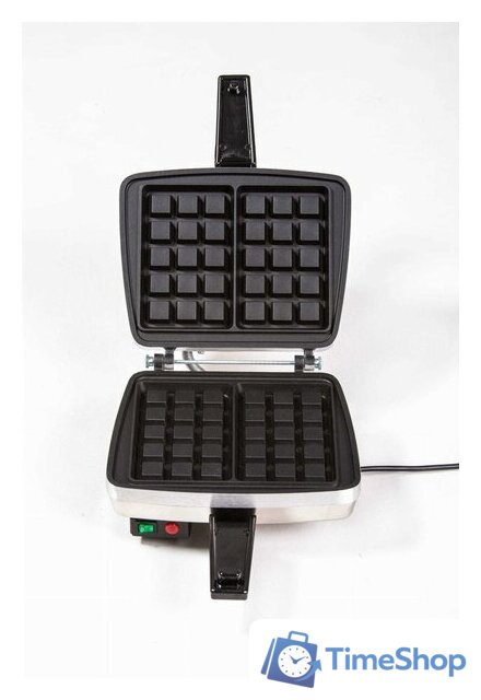 Вафельница Dezal 301.6 LW (серебристый) - Изображение №2 — Интернет-магазин Time-Shop