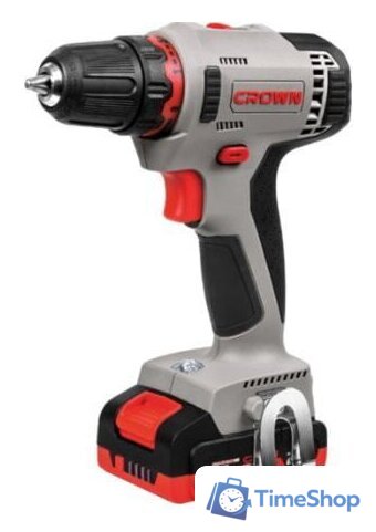Дрель-шуруповерт Crown CT21081H-2 BMC (c 2-мя АКБ, кейс) - Изображение №1 — Интернет-магазин Time-Shop