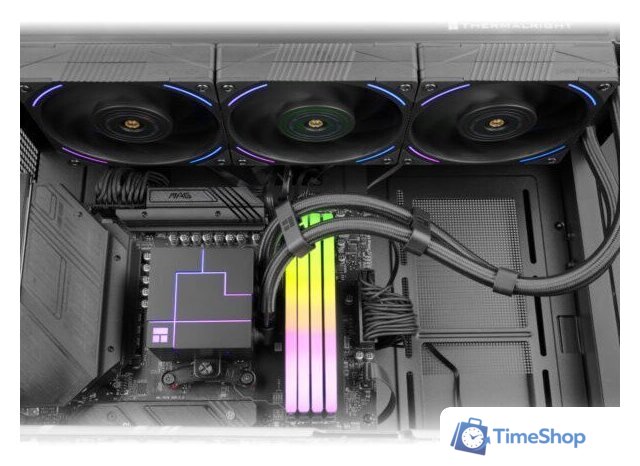 Система жидкостного охлаждения для процессора Thermalright Core Matrix 360 ARGB V3 (черный) - Изображение №8 — Интернет-магазин Time-Shop