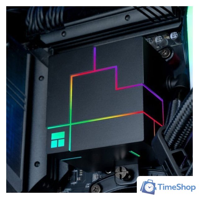 Система жидкостного охлаждения для процессора Thermalright Core Matrix 360 ARGB V3 (черный) - Изображение №7 — Интернет-магазин Time-Shop