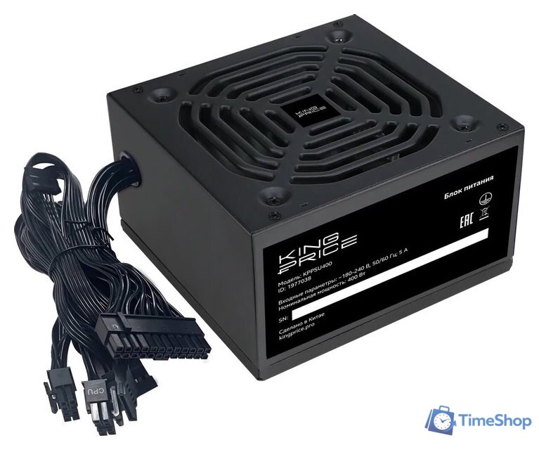 Блок питания Kingprice KPPSU400 - Изображение №1 — Интернет-магазин Time-Shop