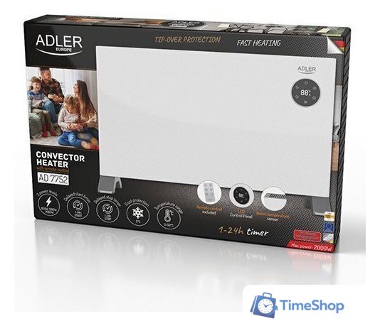 Конвектор Adler AD 7752 - Изображение №8 — Интернет-магазин Time-Shop