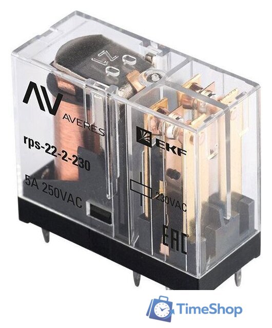Реле промежуточное EKF Averes Rps-22-2-230 - Изображение №1 — Интернет-магазин Time-Shop