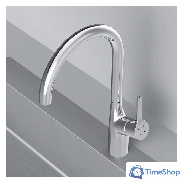 Кухонная мойка Saniteco 4848 + Spike F9S07000 (хром, с сифоном, дозатором и коландером) - Изображение №15 — Интернет-магазин Time-Shop