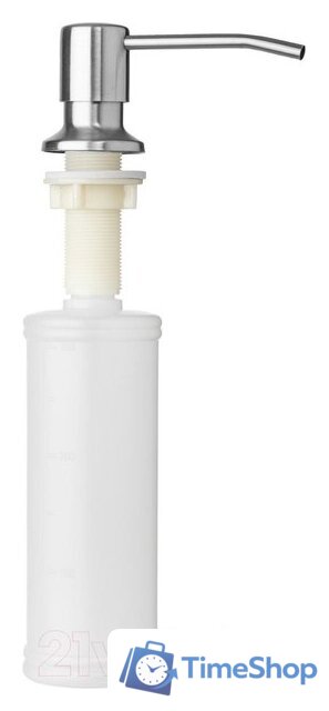 Кухонная мойка Saniteco 4848 + Spike F9S07000 (хром, с сифоном, дозатором и коландером) - Изображение №10 — Интернет-магазин Time-Shop