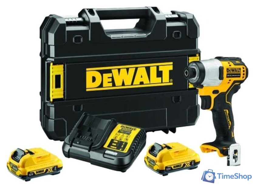 Винтоверт DeWalt DCF801D2 (с 2-мя АКБ) - Изображение №1 — Интернет-магазин Time-Shop