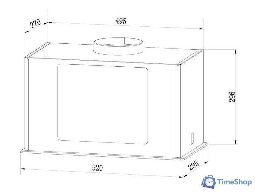 Кухонная вытяжка Weissgauff Aura 850 WH - Изображение №4 — Интернет-магазин Time-Shop
