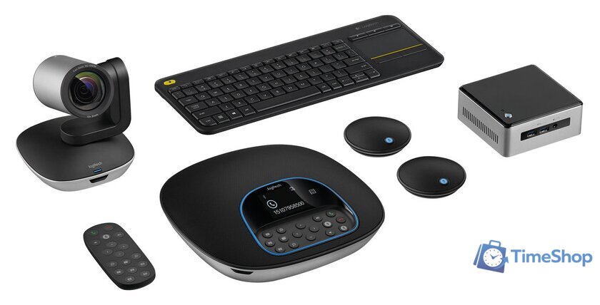 Веб-камера для видеоконференций Logitech Group ConferenceCam [960-001057] - Изображение №1 — Интернет-магазин Time-Shop