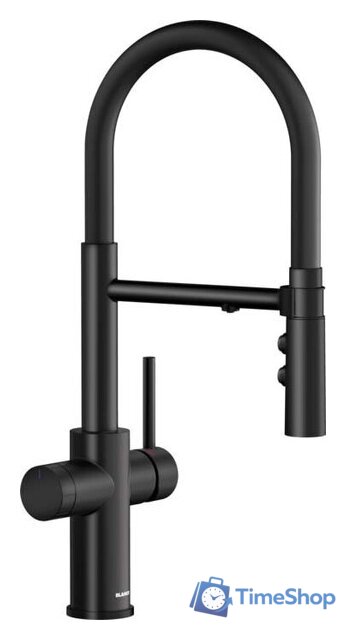 Смеситель Blanco Catris-S Flexo Filter (черный матовый) - Изображение №1 — Интернет-магазин Time-Shop