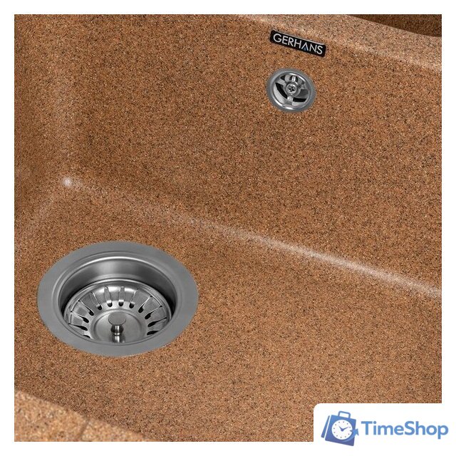 Кухонная мойка Gerhans E10 (терракот) - Изображение №4 — Интернет-магазин Time-Shop