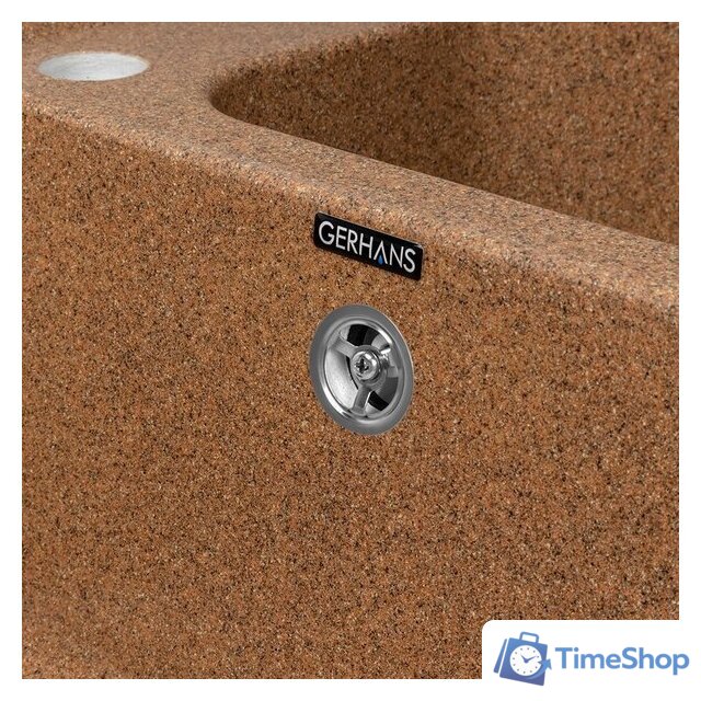 Кухонная мойка Gerhans E10 (терракот) - Изображение №5 — Интернет-магазин Time-Shop